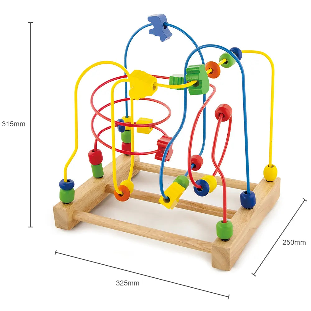 Wooden Farm Bead Maze | Educational Toddler Motor Skills Learning Toy