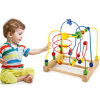Wooden Farm Bead Maze | Educational Toddler Motor Skills Learning Toy