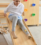 Swedish Ladder Climbing Set for Kids | Wall Climber, Ramp & Rope Panels Activity Unit