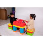 Mega Star Jumbo Building Block 45 Pcs | Large Life Size Kids Construction Toy Set