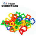 Linking Shapes 185 Pcs | Kids STEM Connecting Building Blocks Educational Toy Set