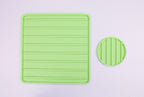 Silicone Textured Sensory Play Mat Toys 10 PCS | Tactile Fidget Rings for Kids