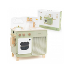 Wooden Play Kitchen Set | Pretend Chef Cooking Toy for Kids 3+