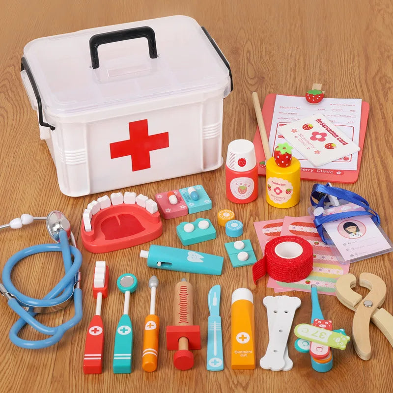 Medical Kit with Pill Box, 20 Pcs