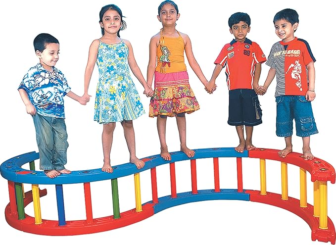 Quarter Round Kids Gym Equipment Full Set | Indoor Fitness & Activity Play Set