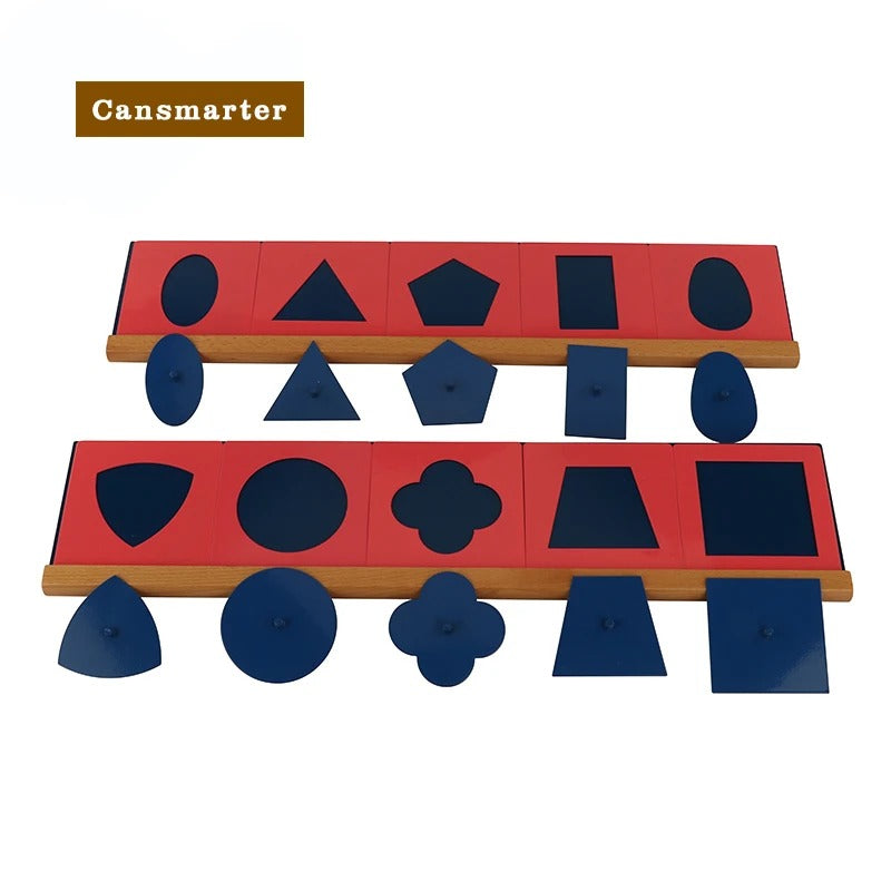 Metal Fraction Board Montessori Learning Toy | Kids Math Fractions Educational Set