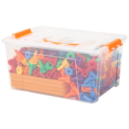 200 Pcs Children’s Nail Building Blocks & Peg Board
