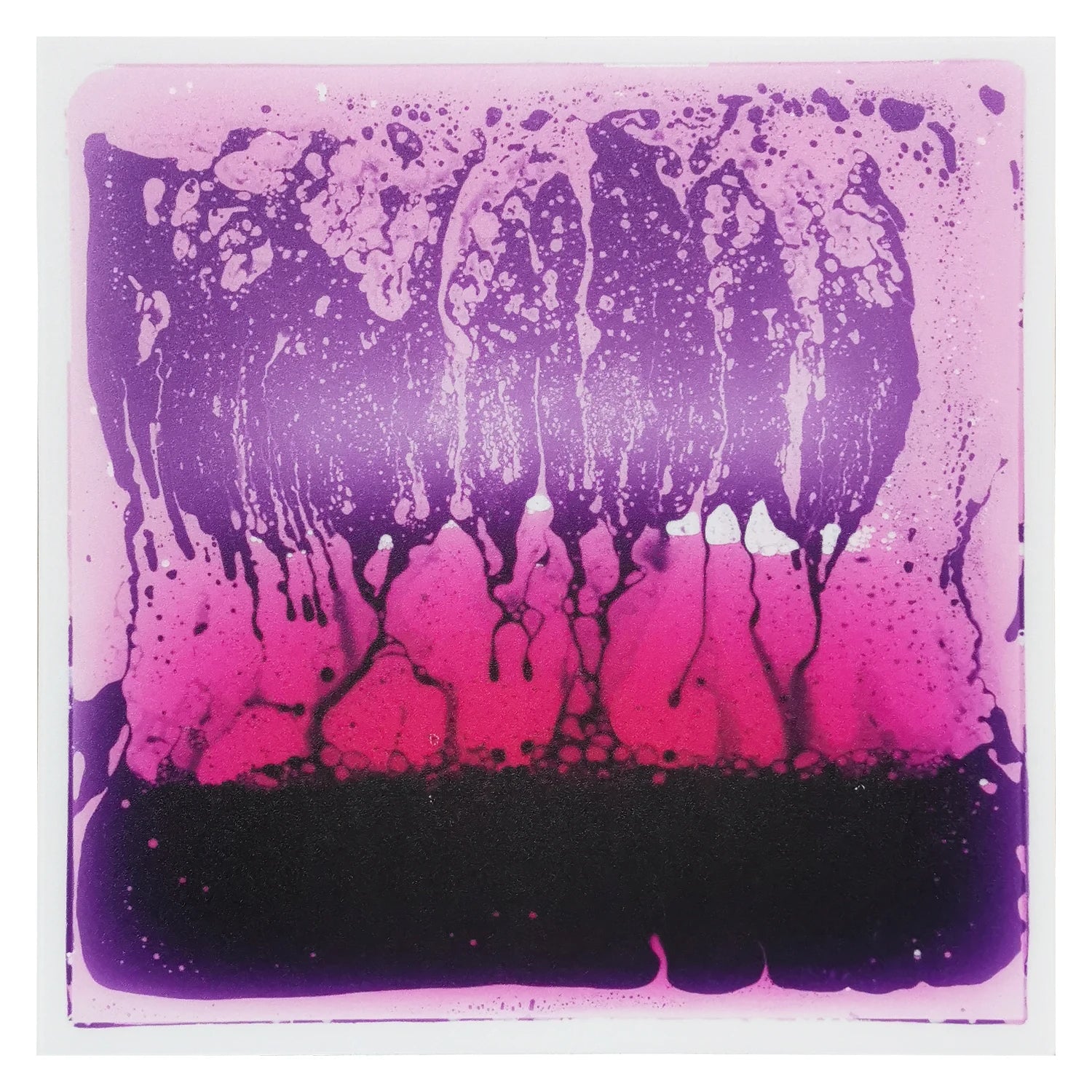 Playlearn Liquid Floor Tiles 6pc Square | Large Sensory Gel Floor Mats