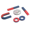 Kids Magnet Set with Compass 6 Pcs | STEM Science Experiment Educational Toy