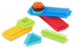 Bristle Blocks by Battat 68 Pcs | Kids STEM Creative Building Blocks Toy Set