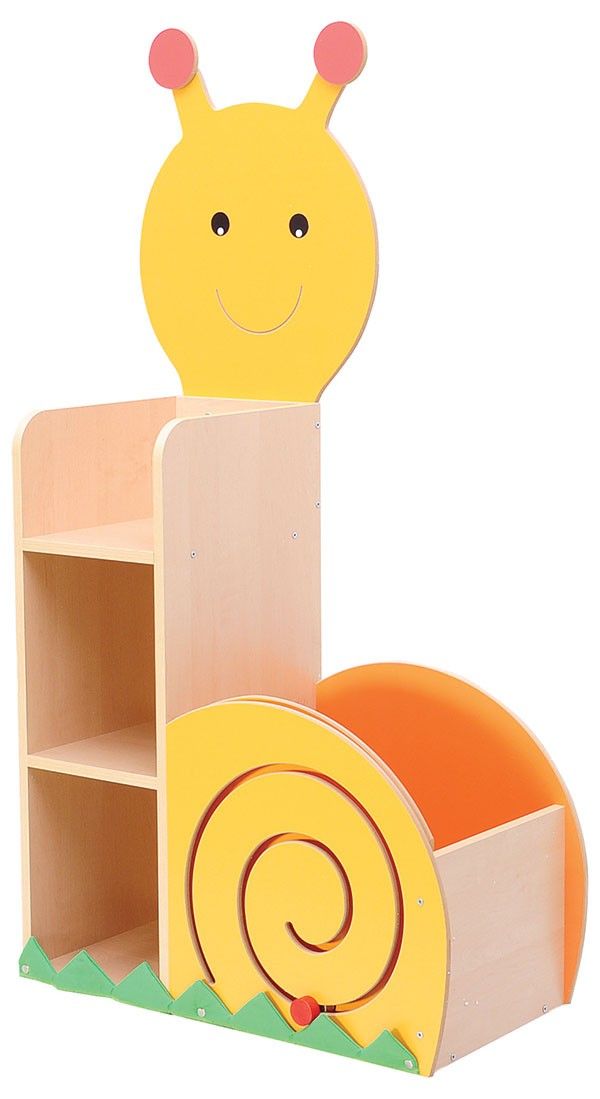 Snail Storage Cabinet | Kids Classroom Library & Montessori Storage Unit