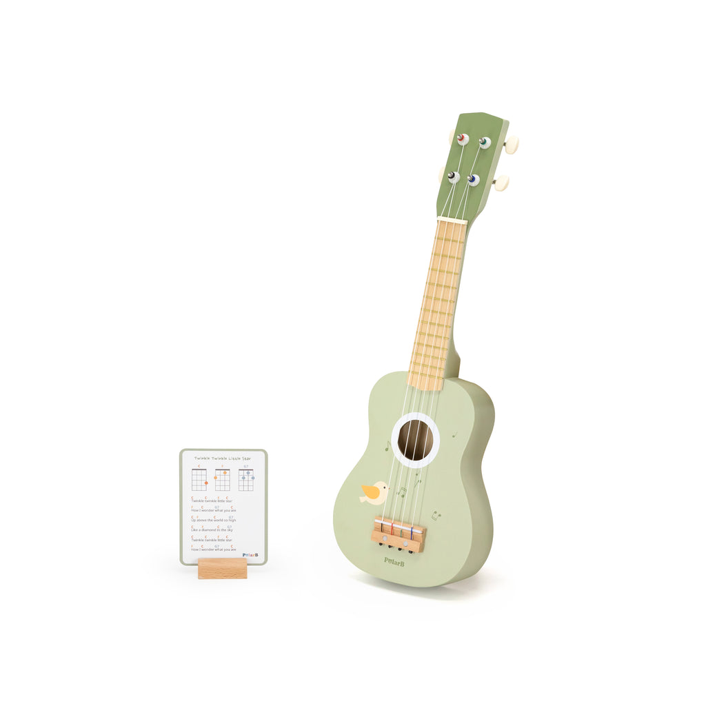 Wooden Ukulele for Kids | VIGA Musical Guitar Toy Instrument for Early Learning