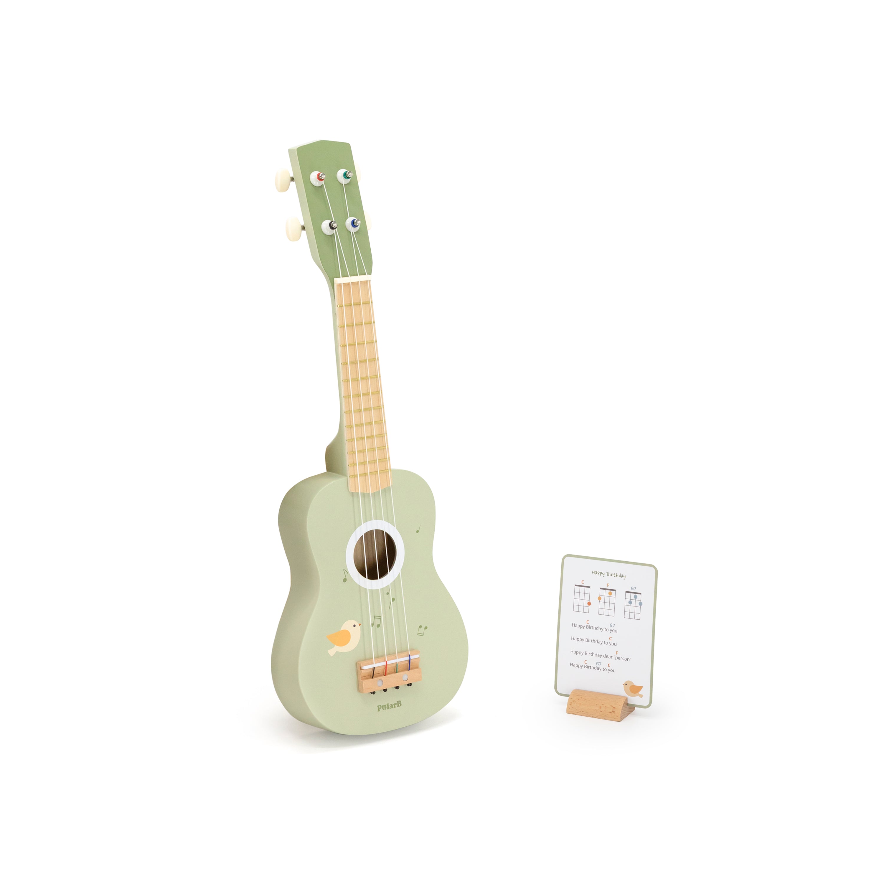 Wooden Ukulele for Kids | VIGA Musical Guitar Toy Instrument for Early Learning