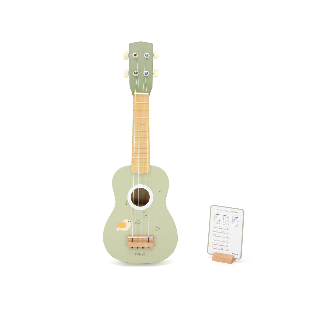 Wooden Ukulele for Kids | VIGA Musical Guitar Toy Instrument for Early Learning