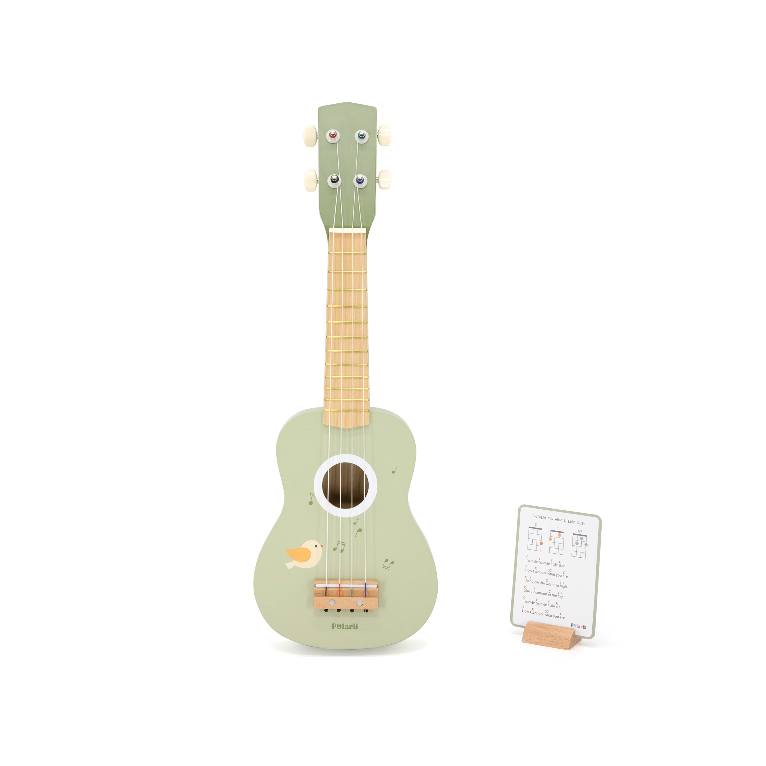 Wooden Ukulele for Kids | VIGA Musical Guitar Toy Instrument for Early Learning