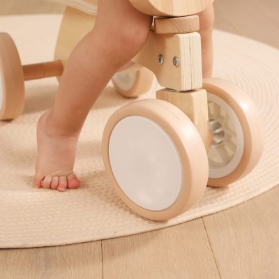 Wooden Trike Brown Bear Kids Ride-On Toy | Balance Training Tricycle 12+ Months