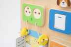 Little Home Busy Board Montessori | Wooden Activity House Toy for Kids