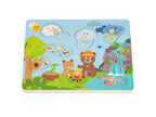 Sound Puzzle Discover Nature | Wooden Educational Toddler Puzzle with Nature Sounds