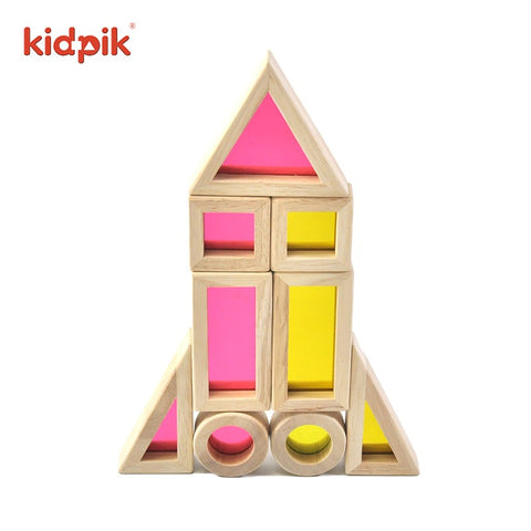 Rainbow Mirror Blocks 24 Pcs Kidpik