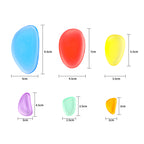 Rainbow Pebbles Transparent Sorting Stacking Stones | 36 PCS Learning Set