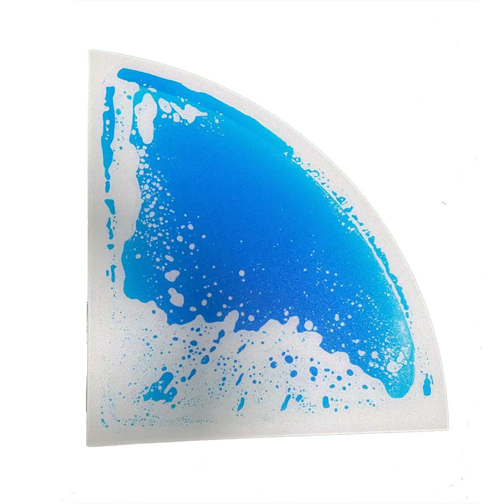 Pressure Sensitive Color Changing Liquid Floor Tiles 4 PCS Circle | Kids Sensory Gel Mats