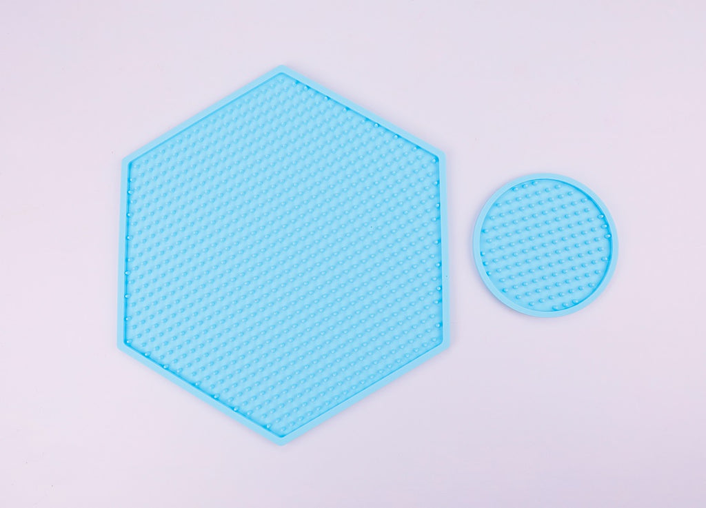 Silicone Textured Sensory Play Mat Toys 10 PCS | Tactile Fidget Rings for Kids