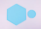 Silicone Textured Sensory Play Mat Toys 10 PCS | Tactile Fidget Rings for Kids