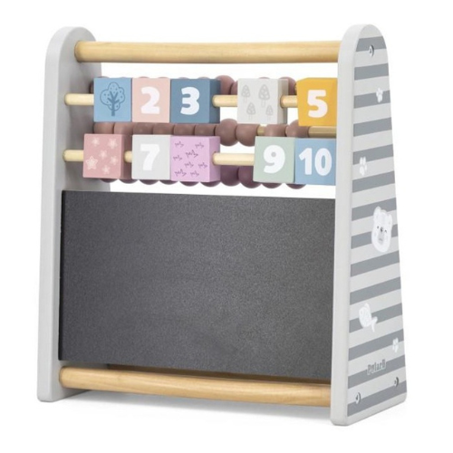 3-in-1 Math Learning Abacus | Wooden Counting & Writing Educational Toy for Kids