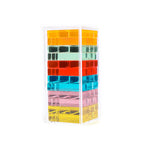 Acrylic Stacking Blocks 36 Pcs | Montessori Sensory Building Toy for Kids