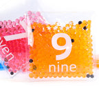 Numbers Jelly Balls 0–9 | Sensory Fidget Toy Set for Kids Motor Skills Learning