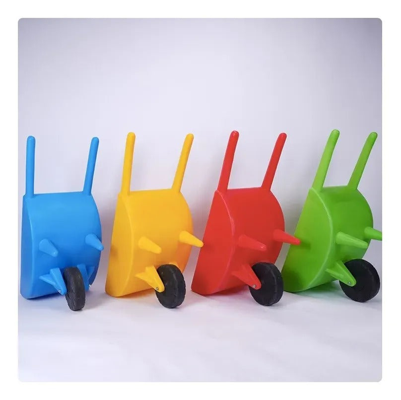 Kids Wheelbarrow Toy Outdoor Play | Garden & Sand Play Wheel Barrow