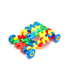 Think Fast Toys 90 Pcs STEM Automobile Engineering Set | Kids Construction Learning Toy