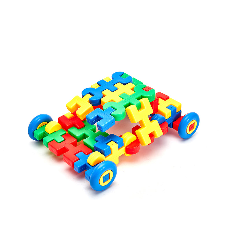 Think Fast Toys 90 Pcs STEM Automobile Engineering Set | Kids Construction Learning Toy