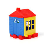 Giant Interlocking House Building Block 45 Pcs | Kids STEM Creative Construction Toy Set