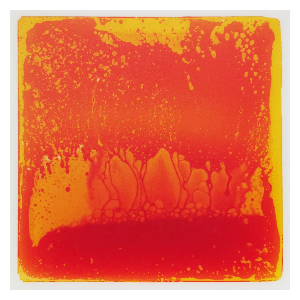 Playlearn Liquid Floor Tiles 6pc Square | Large Sensory Gel Floor Mats