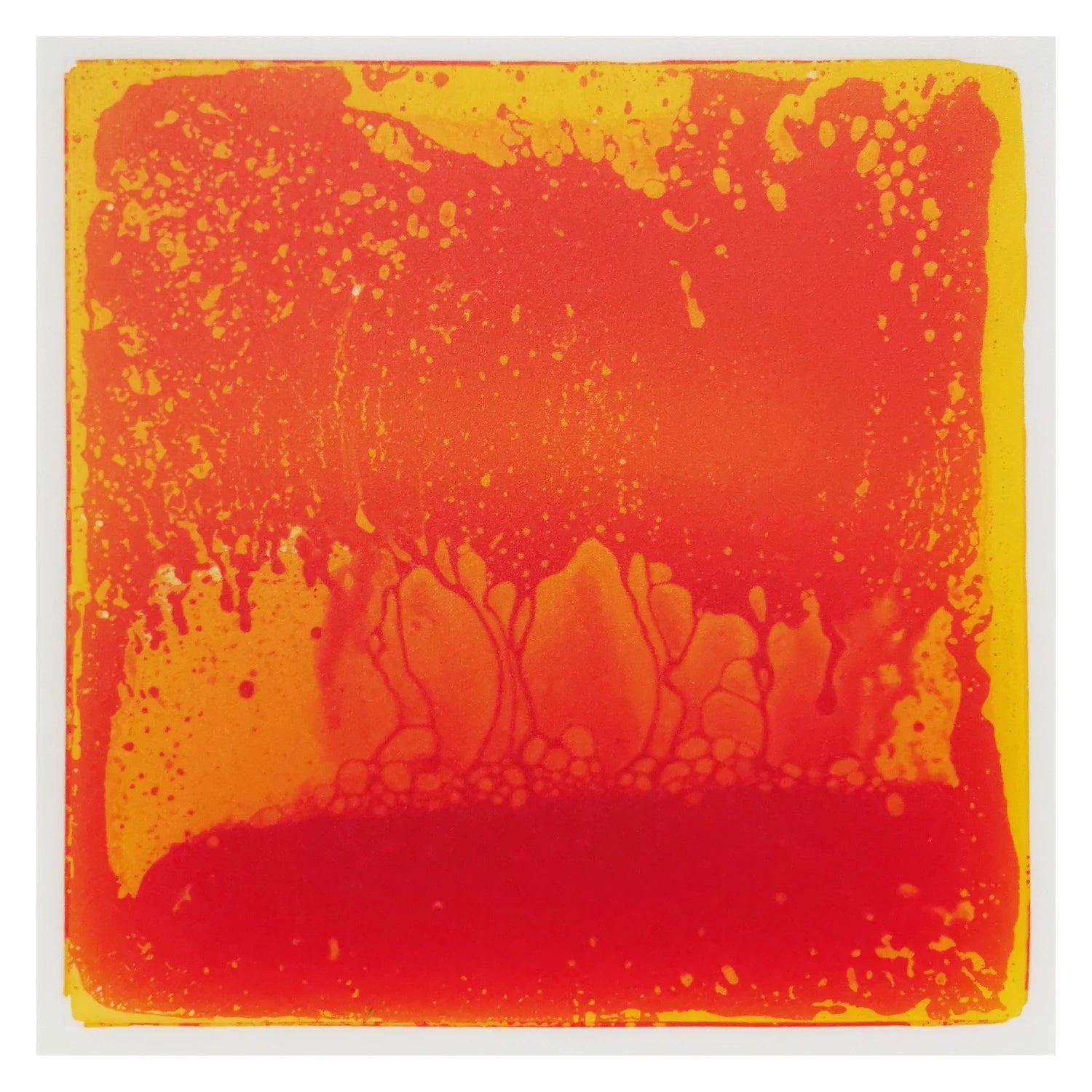 Playlearn Liquid Floor Tiles 6pc Square | Large Sensory Gel Floor Mats