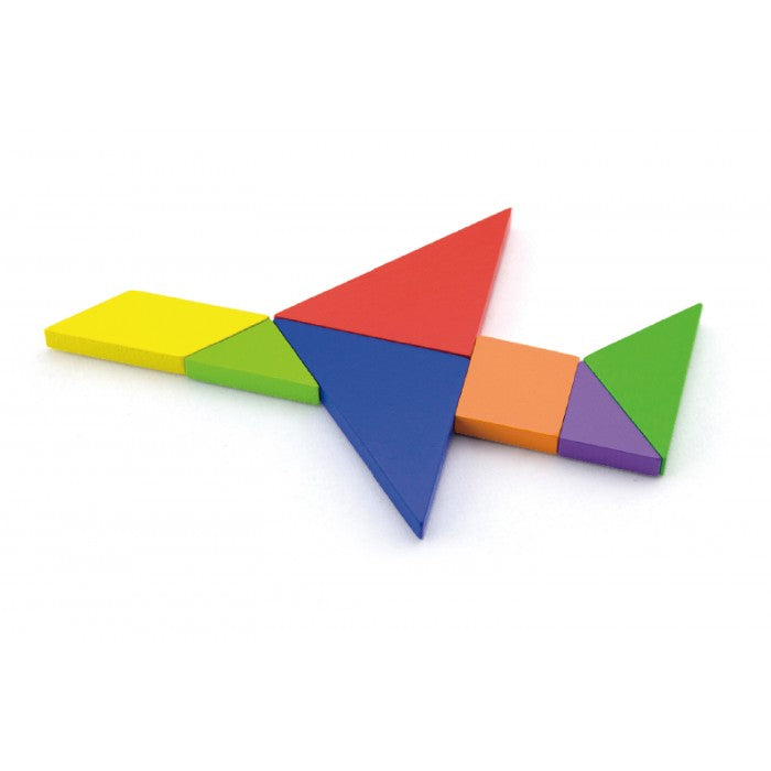 Magnetic Tangram Blocks 36 Pcs Set | Educational Puzzle Toy for Kids 3+