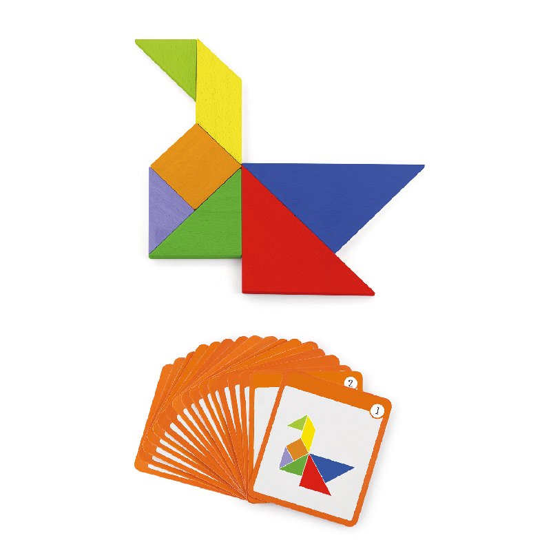 Magnetic Tangram Blocks 36 Pcs Set | Educational Puzzle Toy for Kids 3+
