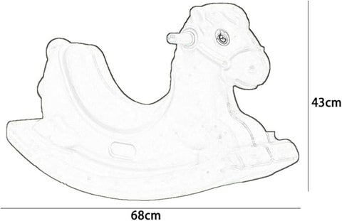 Rocking Horse (Red, Blue, Pink)