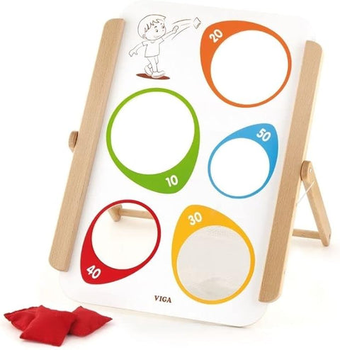 Wooden Throwing Sandbags Target Game