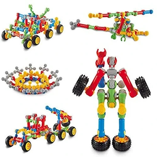 Ball and Socket Construction Engineering Building Set 320 Pcs | STEM Learning Toy for Kids