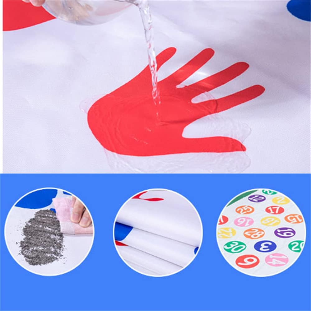 Double Hand & Foot Stepping Mat Kids | Motor Skills Activity Game Rug