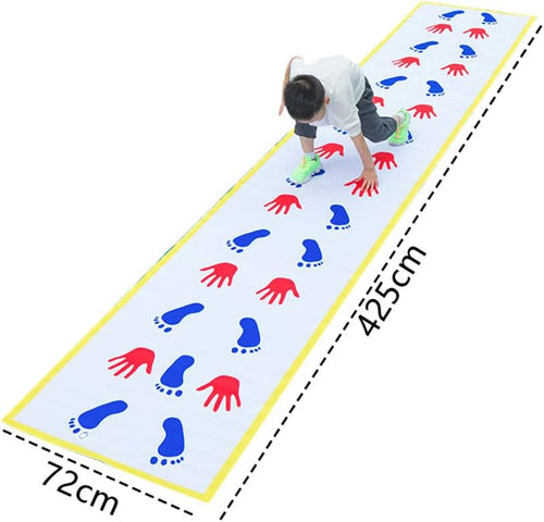 Double Hand & Foot Stepping Mat Kids | Motor Skills Activity Game Rug