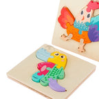 Wooden Puzzles Martin Set of 12 | Kids Educational Animal & Vehicle Puzzle Toy