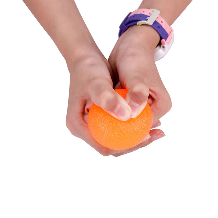 Finger Squeeze Balls 4 Pcs | Stress Relief Sensory Fidget Toys for Kids & Adults