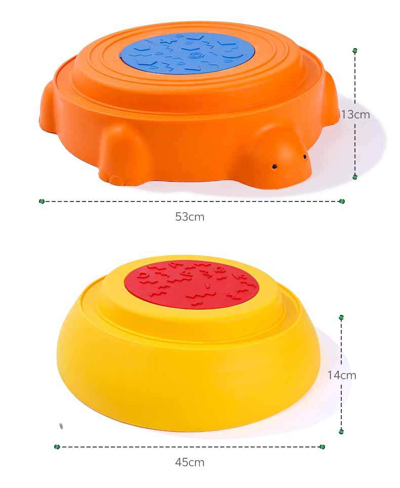 Tortoise Balance Stepping Stones | Kids Balance Coordination Play Set