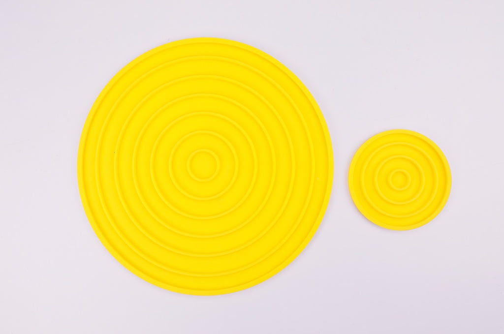 Silicone Textured Sensory Play Mat Toys 10 PCS | Tactile Fidget Rings for Kids