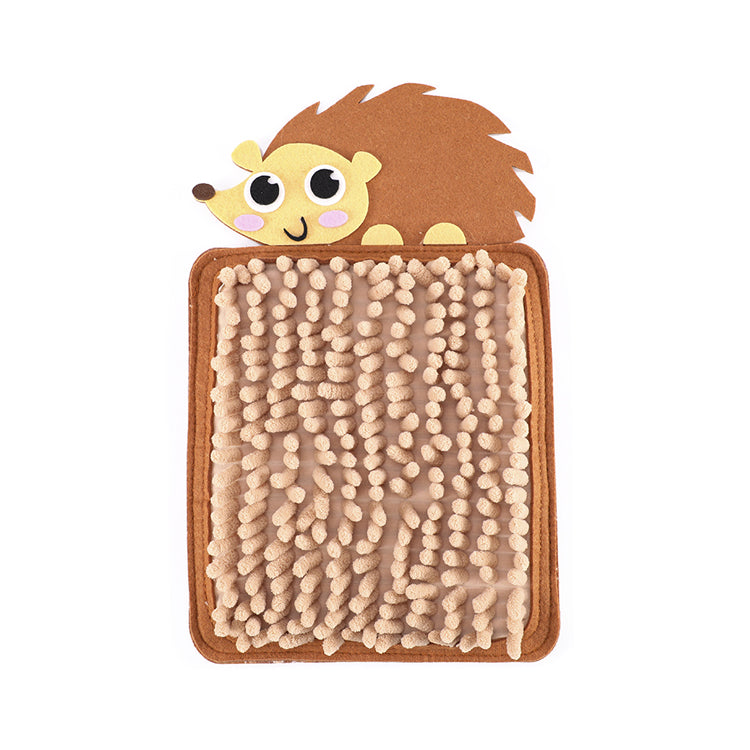 Touch Lends Animal Hair Cognitive Cognition 8 PCS | Kids Sensory Texture Learning Mats