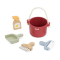 Wooden Cleaning Set for Kids | Pretend Play Cleaning Toy Bucket Set Age 3+