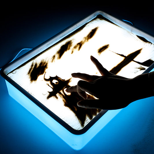 Sensory Magic Sand Set LED Light Box | Kids Sensory Play Tray